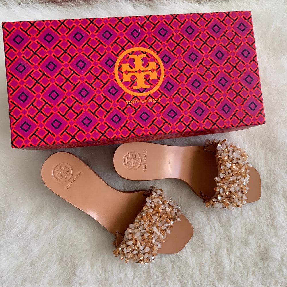 New Tory Burch Logan Slides
